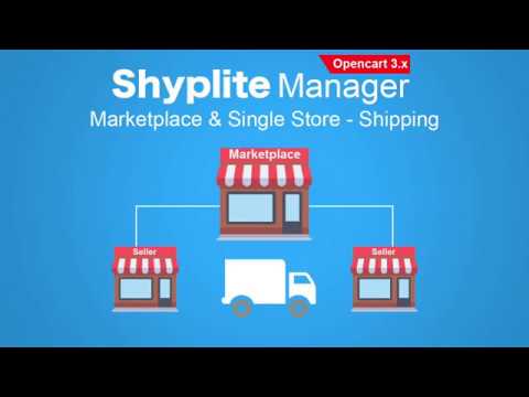 Opencart Shipping Extension - Shyplite Manager