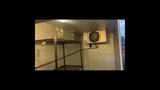 Walk-in cooler keeps freezing up