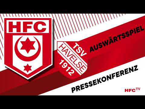 15. Spieltag 2021/22: TSV Havelse - Hallescher FC | Pressekonferenz vor dem Spiel