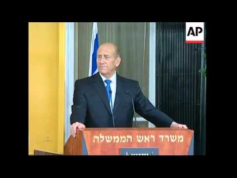 Polish PM Tusk and Peres in joint presser