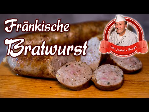 Fränkische Bratwurst selber machen - Wurst selber machen - Opa Jochen´s Rezept