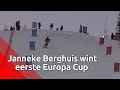 Janneke Berghuis wint eerste Europa Cup mogulskiën