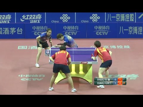 2016 China Super League: LIU Xin/SUN Mingyang VS LIU Gaoyang/FENG Yalan [Full Match/Chinese|HD]