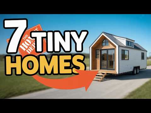 7 GENIUS Tiny Homes You Can Actually Buy at Home Depot (2025)
