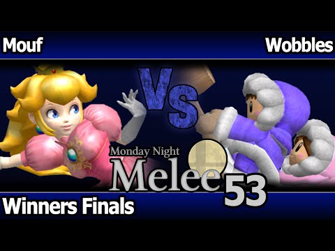MNM 53 Melee - Mouf (Peach) vs PG FXDFW | Wobbles (ICs) - Winners Finals