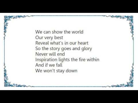 LeAnn Rimes - Light the Fire Within Lyrics