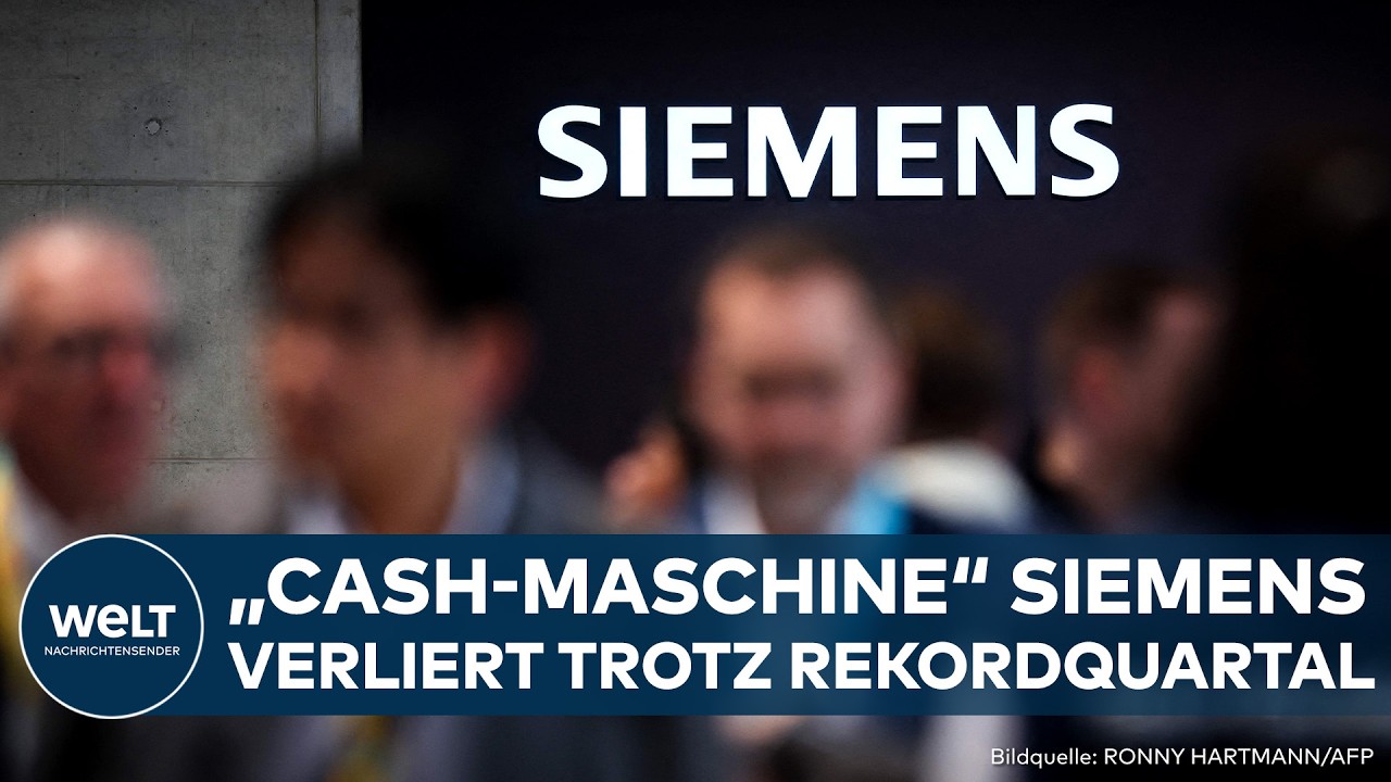 BÖRSEN-PARADOX: Experte erklärt! Siemens liefert Rekorde – Darum stürzt die Aktie trotzdem ab
