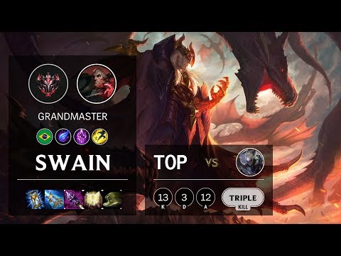 Swain Top vs Diana - BR Grandmaster Patch 10.3