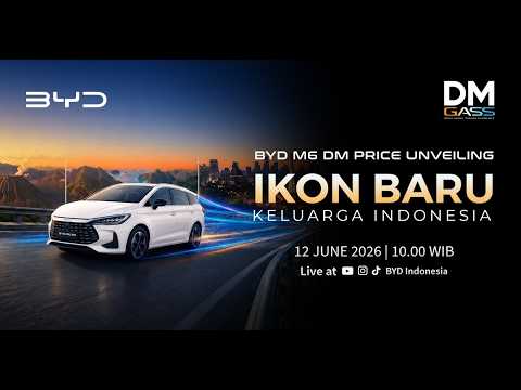 Video BYD M6 DM-i Cikarang