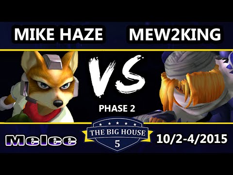 The Big House 5 - Mew2King (Sheik) Vs. mikeHAZE (Fox) - Pools Round 2 - SSBM