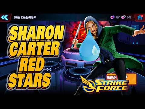 Sharon Carter Red Star Opening - Just Sadness - Marvel Strike Force - MSF