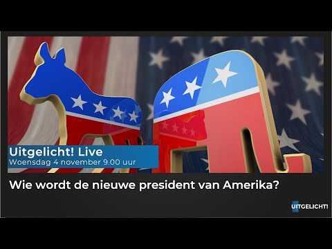 Uitgelicht! 4 november 2020 - Extra uitzending voor de Amerikaanse presidentsverkiezingen