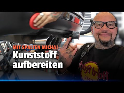 PROFI Trick: So wird grauer Kunststoff dauerhaft SCHWARZ