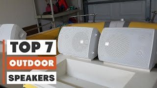 7 Best Outdoor Speakers of 2025: Top Picks