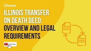Illinois Transfer on Death Deed Instrument: Overview and Legal Requirements