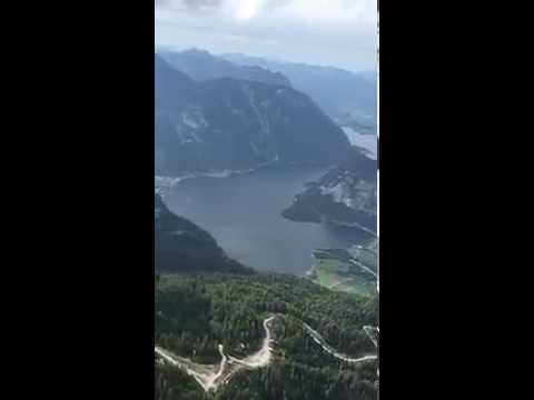 Хальштатт (Австрия): Вид с гор Дахштайн 