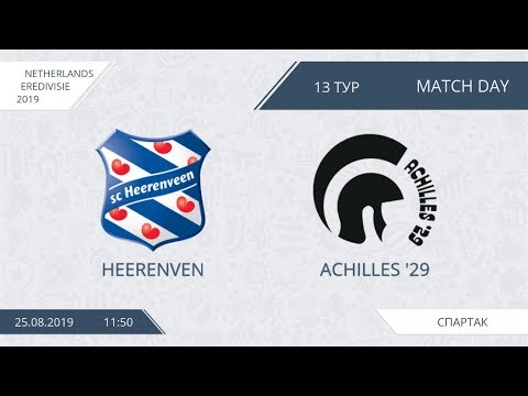 AFL19. Netherlands. Eredivisie. Day 13. Heerenven - Achilles'29.