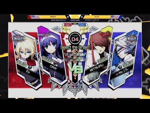 BnB 10 BBTAG - pzpoy Vs. Flux - BlazBlue: Cross Tag Battle Losers Semis