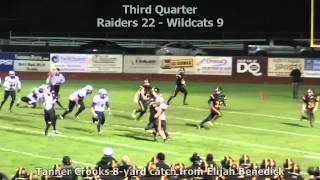 Wilsonville Wildcats at Crescent Valley Raiders 2013 Football Playoffs