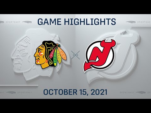 NHL Highlights | Blackhawks vs. Devils - Oct. 15, 2021