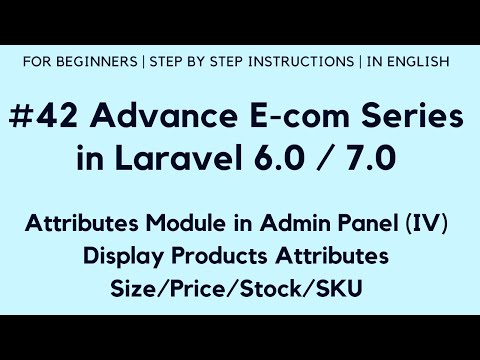 172 Make E com Website in Laravel 6 | Export Products Excel with Headings | Maatwebsite 3 1
