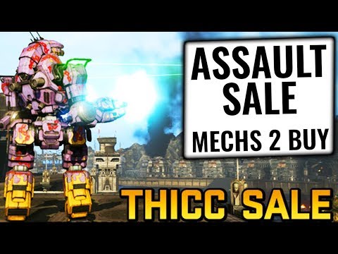 Best Assault Mechs to buy on the current sale (+builds!) Mechwarrior Online 2019 MWO