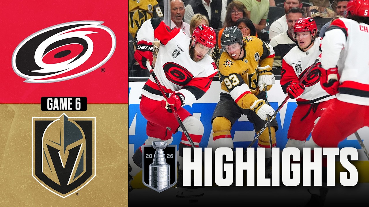 6월15일 베가스골든나이츠 캐롤라이나 NHL 하이라이트