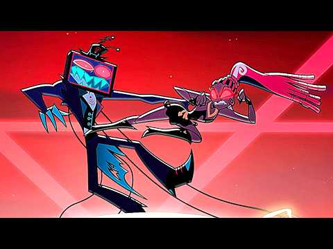 Hazbin Hotel Season 2 | Final Battle Scene Recap | Alastor vs Vox Fight | Episodes 7 & 8 | Ending