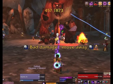 Gruul the Dragonkiller - Week 1 TBC release kill - Shadow Warlock PoV