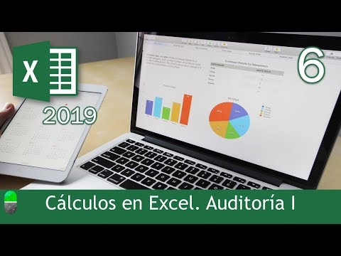 Curso Excel 2019 Cálculos V Auditoría I Vídeo 6