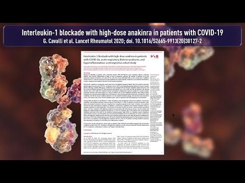 Interleukin-1 Blockade mit hochdosiertem Anakinra bei Patienten mit COVID-19
