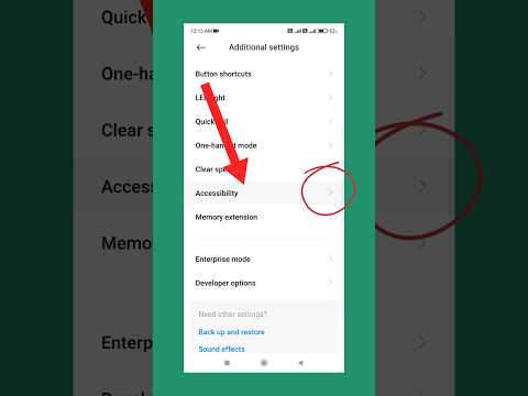 How to enable accessibility menu in redmi Phone #shorts #viral #ytshorts #ytshort #trending #tips