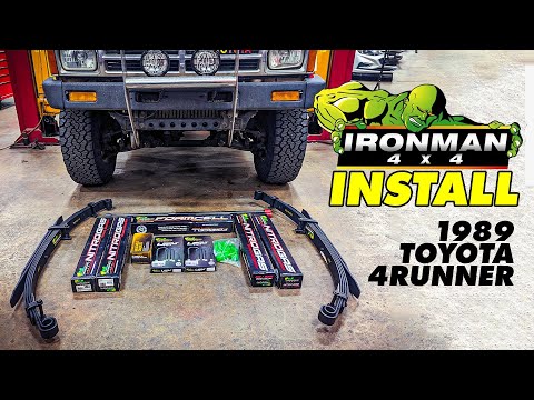 Fixing Saggy Suspension on a 35 year old truck | Ironman 4x4 Lift kit for 1st gen 4runner