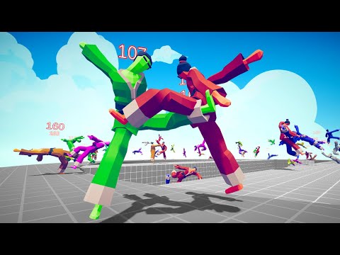 Ultimate Arena Map Challenge: Battle Royale | Totally Accurate Battle Simulator TABS