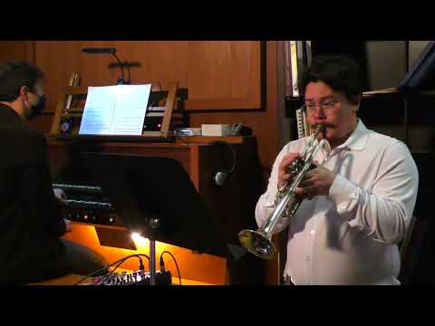"Pavane" for trumpet by Ravel - Robert Giambruno and Kyle Hovatter
