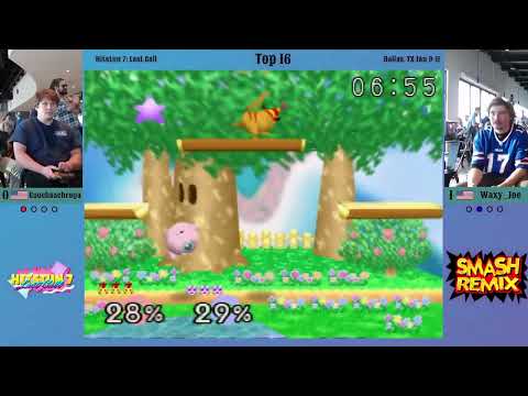 Hitstun 7 - Couchsachraga (Mario, Pikachu) vs. Waxy:Joe (Jigglypuff) - Vanilla Singles Top 16