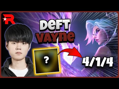 KT Deft Vayne vs Sivir | 14.10