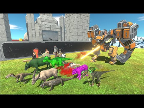 Escape from PACIFIC RIM ROBOT WORKSHOP UNIT - Animal Revolt Battle Simulator Escape from Monster