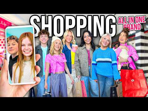 SHOPPING ALL IN ONE BRAND?! ft.SALISH and HUDSON MATTER 🛍️