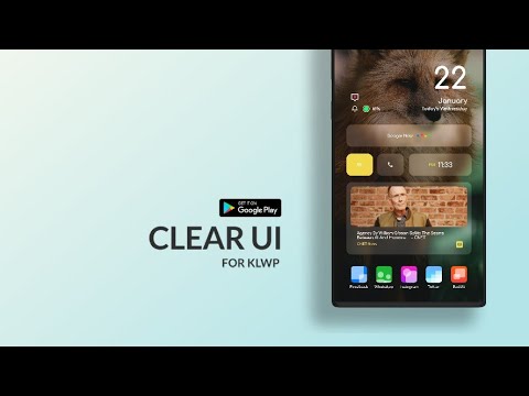 Clear UI for KLWP