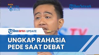 Kerap Dianggap Remeh, Gibran Ungkap Rahasia Bisa Percaya Diri Berhadapan dengan 2 Senior saat Debat