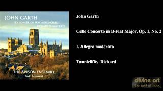 John Garth, Cello Concerto in B-Flat Major, Op. 1, No. 2, I. Allegro moderato