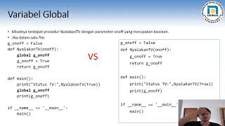 Variabel Global vs Lokal di Python