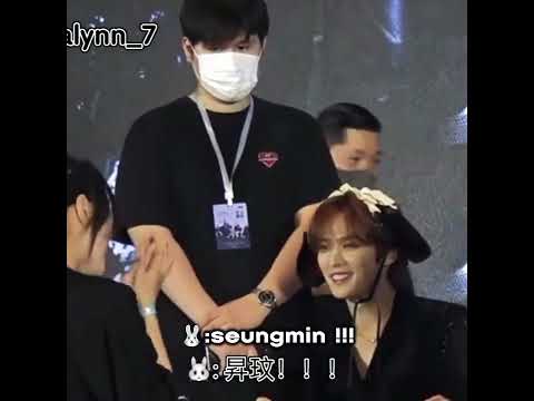 Lee Know said Seungmin is he's best boyfriend #2min #leeknow #seungmin #straykids