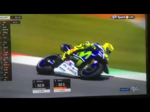 Rossi's pole lap Michello