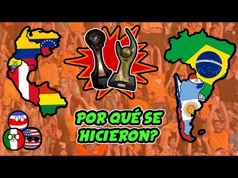 Cuando Conmebol se dividió en dos: Copas Merconorte y Mercosur