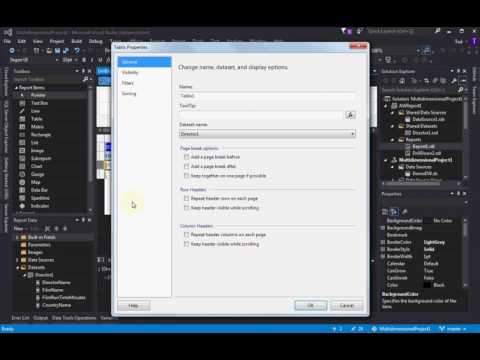 05 SSRS Double Drilldown Report