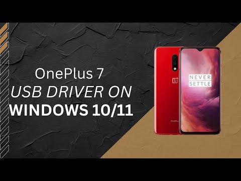OnePlus 7 USB Driver on Windows 10/11 Free Download