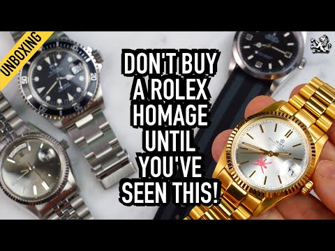 Wer stellt die besten Rolex Hommage-Uhren für 500 $ im Jahr 2022 her? + WMT Oman Dial 36 mm DateJ...