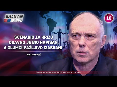 INTERVJU: Igor Ivanović - Scenario za ovo je davno napisan i glumci pažljivo izabrani! (14.4.2024)